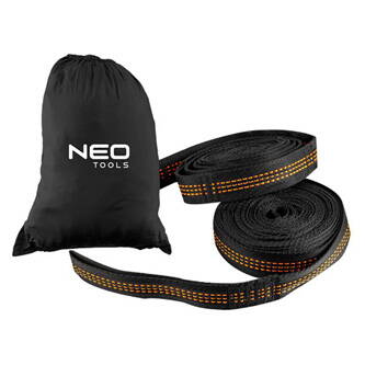 Neo Tools popruhy pro houpací síť 2.5 metru